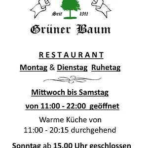 Landgasthof Gruener Baum Hotel Nuremberg